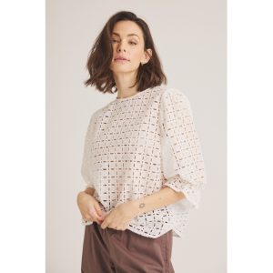 Luxzuz Constan bluse cream
