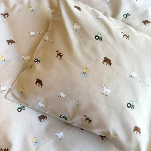 129 – By Mats sengetøj bondegård beige – Junior