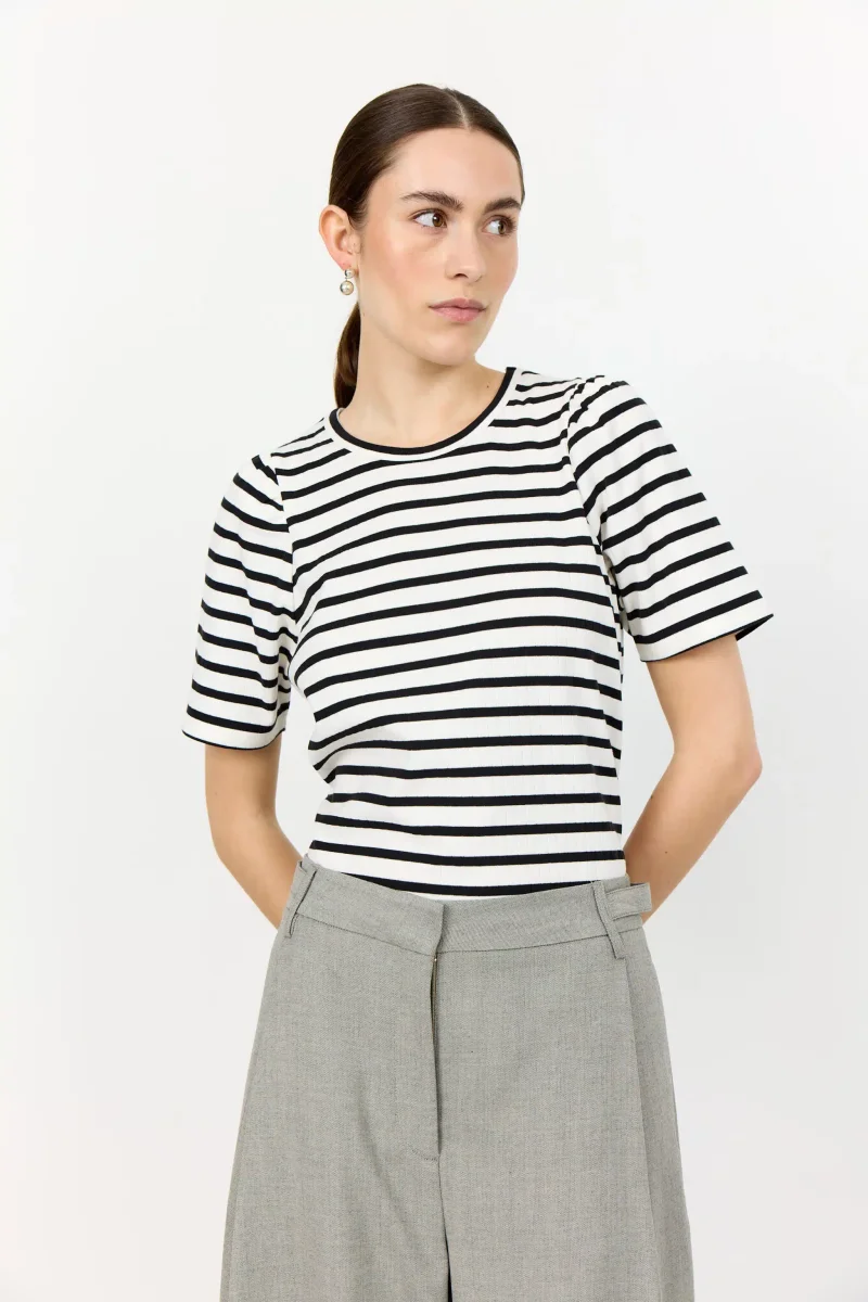 Leveté Room – Neddie 1 t-shirt, star white combi - Billede 5