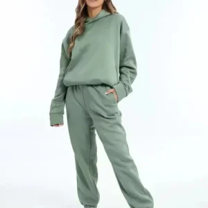 Jasmin | Dame Komfortabelt Hoodie Sæt Med Bukser