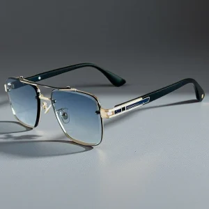 Tobias | Sunglasses Firkantede Gradient Linser Dobbelt Bro Design